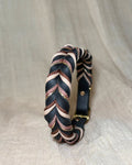 Fast halsband - Brunbeige (44-52)